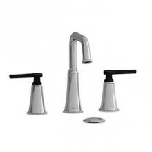 Riobel MMSQ08JCBK-10 - Momenti? Widespread Lavatory Faucet with U-Spout