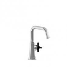 Riobel MMSQS00+CBK-10 - Single hole lavatory faucet without drain