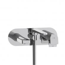 Riobel OD21C - Wall-mount Type T/P (thermo/pressure balance) coaxial tub filler with handshower