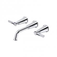 Riobel TMMSQ03JC - Momenti™ Wall Mount Lavatory Faucet Trim