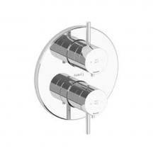Riobel PATM83C - 4-way Type T/P (thermostatic/pressure balance) 3/4'' coaxial complete valve