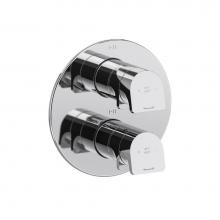 Riobel OD46C - 4-way Type T/P (thermostatic/pressure balance) ¾'' coaxial complete valve