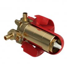 Riobel R23SX - 2-way Type T/P (thermostatic/pressure balance) coaxial valve rough PEX