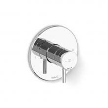 Riobel TRUTM44C - 2-way no share Type T/P (thermostatic/pressure balance) coaxial valve trim