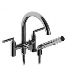 Riobel SY06LC - 6'' tub filler with hand shower