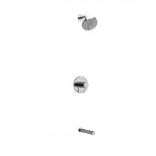Riobel KIT4744PATMC - Type T/P (thermostatic/pressure balance) 1/2'' coaxial 2-way no share with shower head a