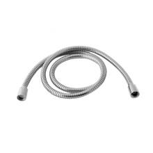 Riobel R7059C - 213 cm (84'') double interlock flexible hose, swivel and 2 check valves
