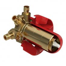 Riobel R45EX - 3-way Type T/P (thermostatic/pressure balance) coaxial valve rough without cartridge EXPANSION PEX