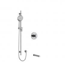 Riobel KIT1244PATM+C-EX - 1/2'' 2-way Type T/P (thermostatic/pressure balance) coaxial system with spout and hand