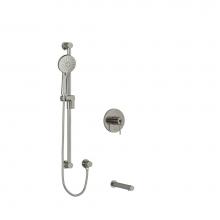 Riobel KIT1244CSTMBN-EX - 1/2'' 2-way Type T/P (thermostatic/pressure balance) coaxial system with spout and hand