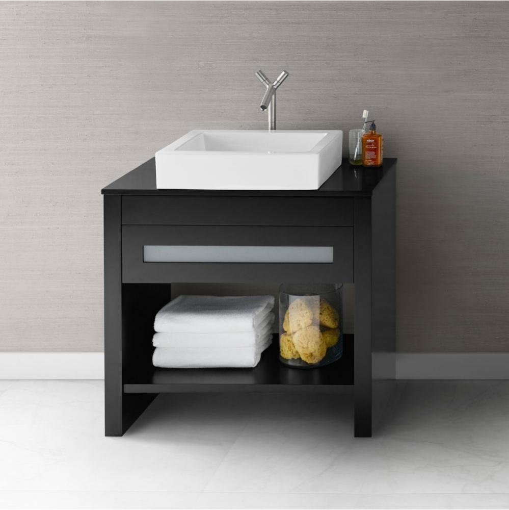 36'' Kendra Bathroom Vanity Base Cabinet in Black