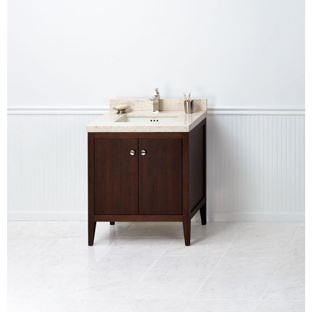 30'' Sophie Bathroom Vanity Cabinet Base in American Walnut