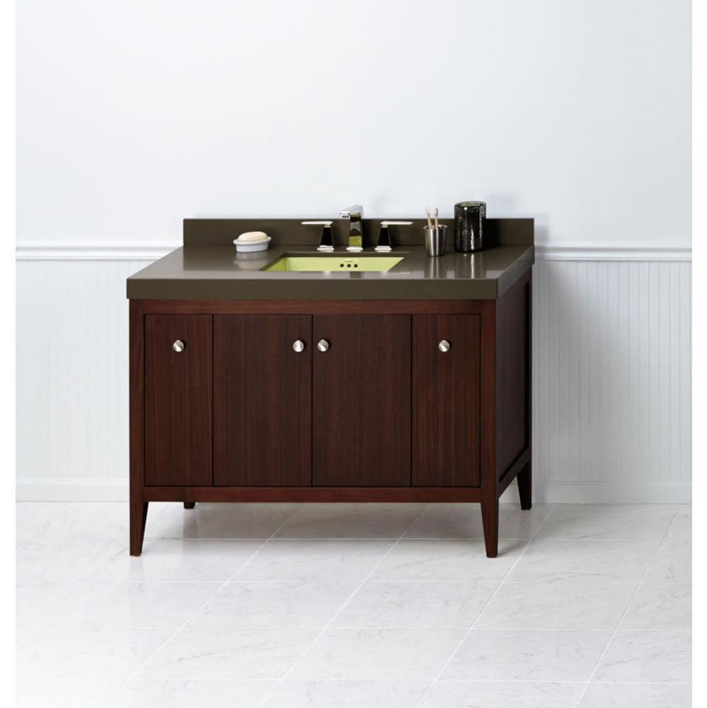 48'' Sophie Bathroom Vanity Cabinet Base in American Walnut