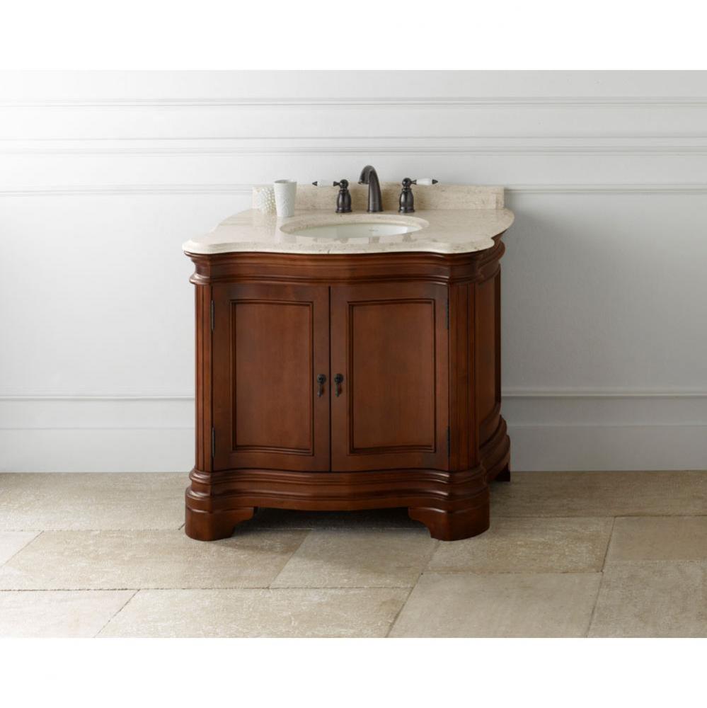 36'' Le Manns Bathroom Vanity Cabinet Base in Colonial Cherry