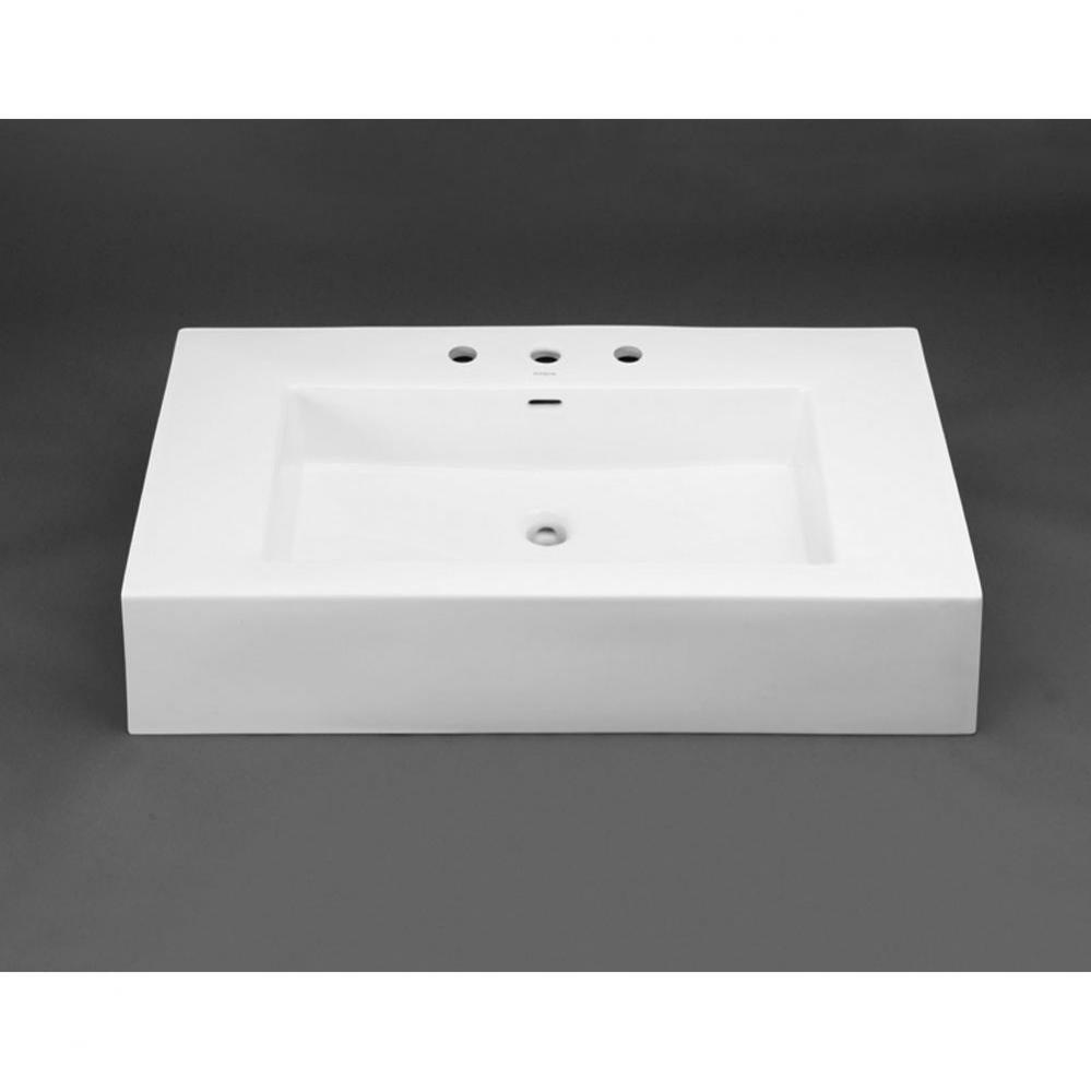 37'' Prominent™ Ceramic Sinktop with Single Faucet Hole in White