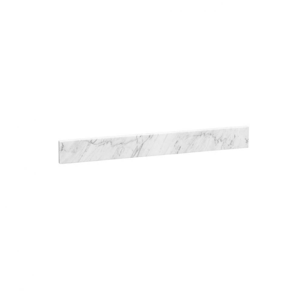 25'' x 3'' Marble Backsplash in Carrara White