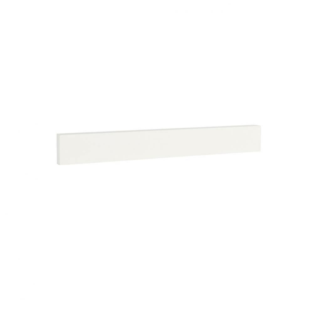 32'' x 3'' TechStone™ Backsplash in Solid White - Will only ship with vanity