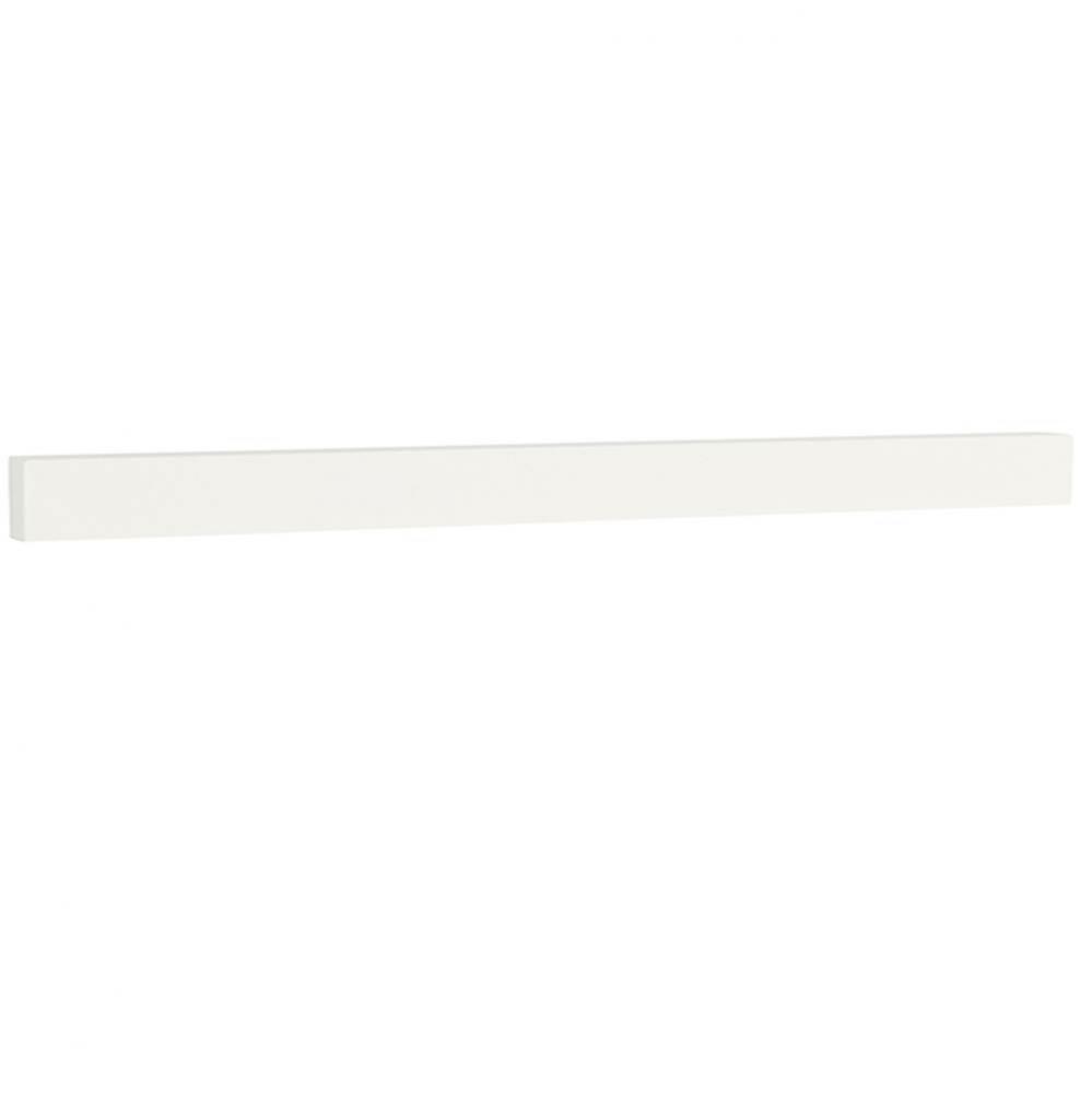 62'' x 3'' TechStone™  Backsplash in Solid White