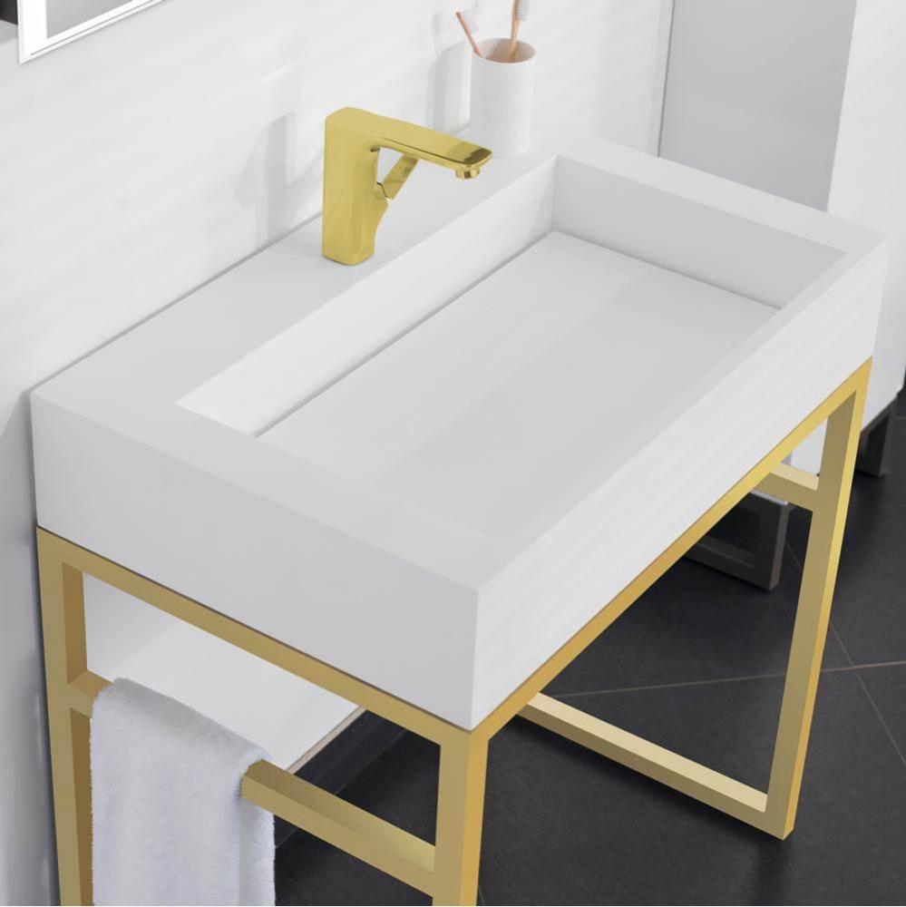 30'' Juno Bathroom Vanity Cabinet Base in White