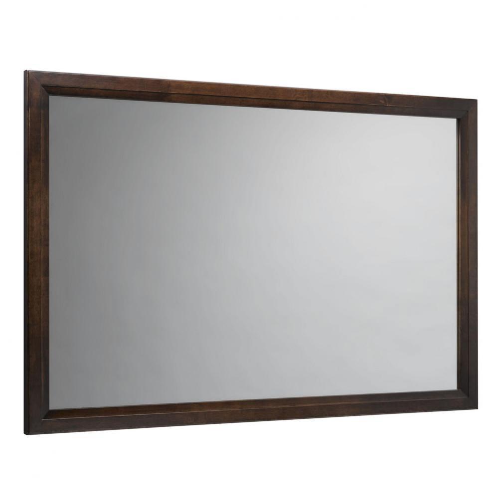 60'' Reuben Solid Wood Framed Bathroom Mirror in White