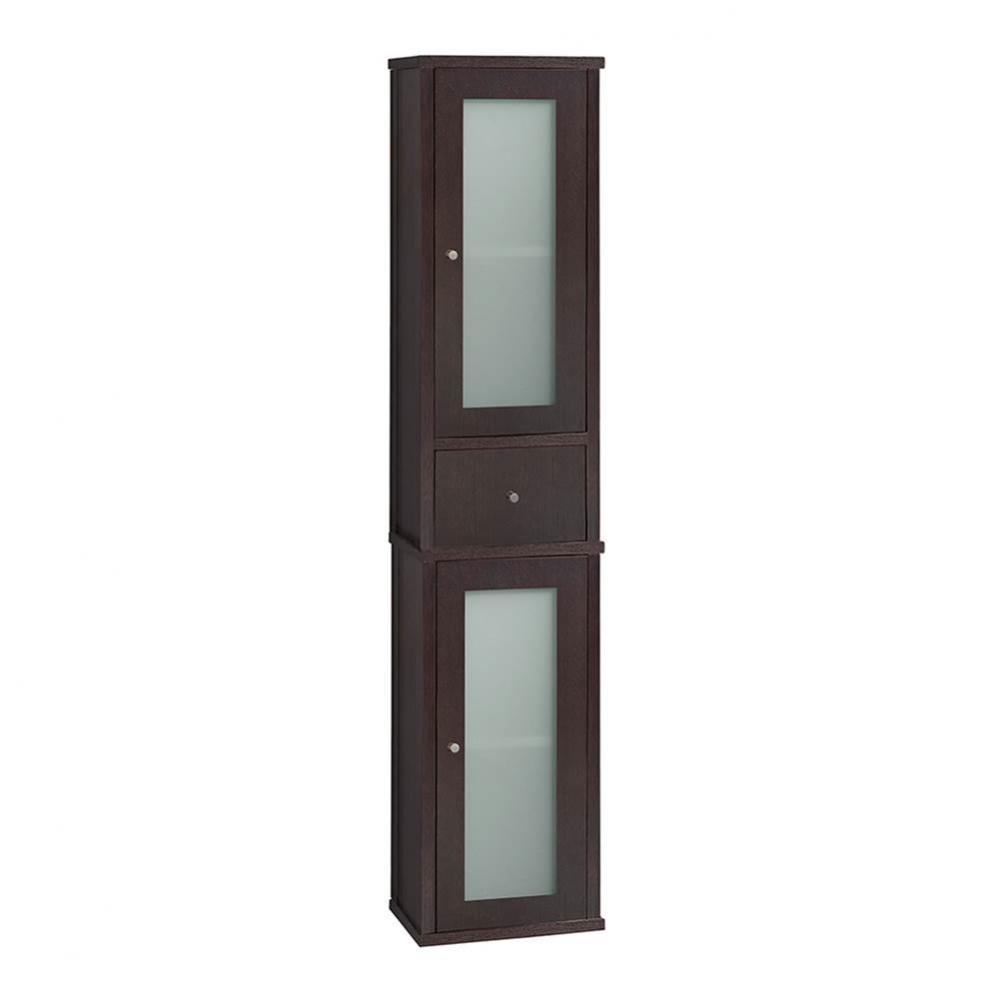 55'' Tall Cole Bathroom Wall Cabinet in Oak Toscana