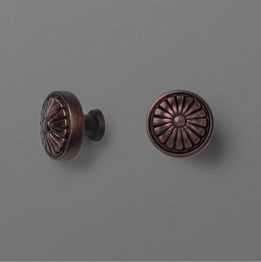 Genova Knob in Oil Rubbed Bronze