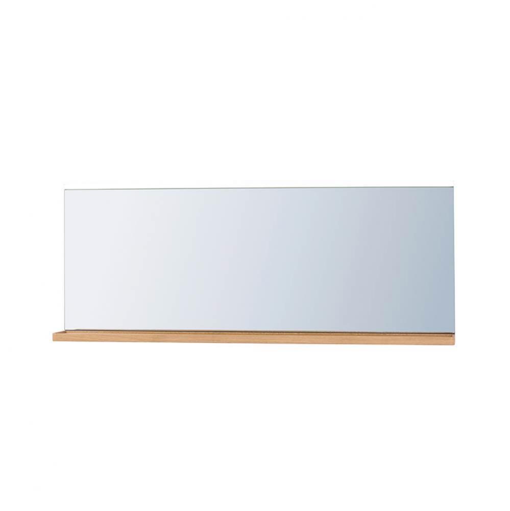 54'' Wide Mirror with LED in Traffic Gray
