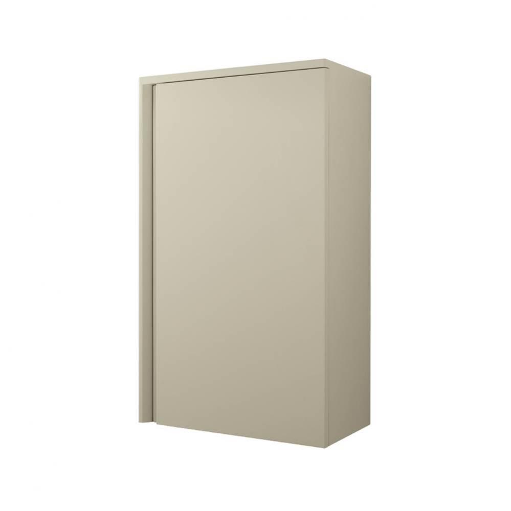 33'' Tall Brit Wall Cabinet in Bristol Beige- Left Hinge