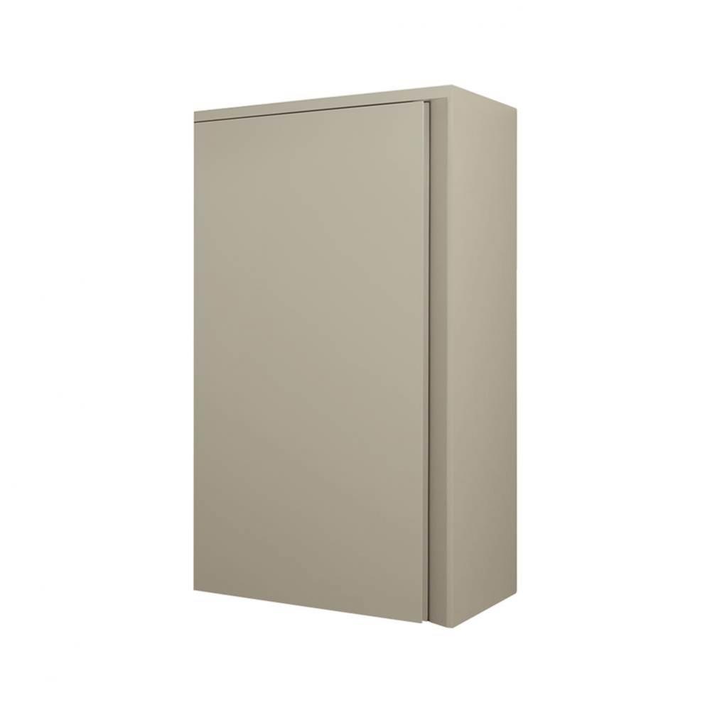 33'' Tall Brit Wall Cabinet in Bristol Beige- Right Hinge