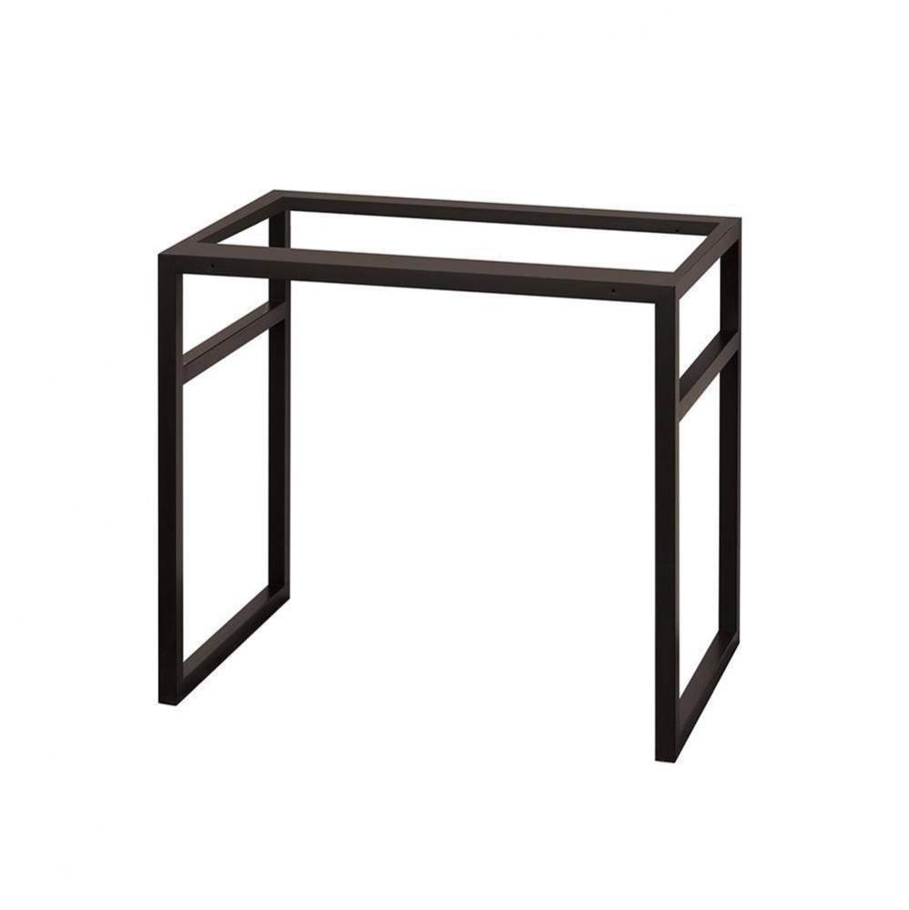 31'' Marco Metal Bathroom Vanity Console - Dark Bronze