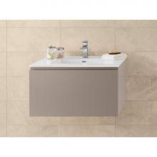 Ronbow 017831-E01 - 31'' Ariella Wall Mount Bathroom Vanity Base Cabinet in Blush Taupe
