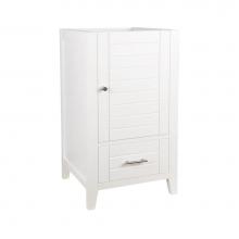 Ronbow 032618-3-W01 - 18'' Elise Bathroom Vanity Base Cabinet in White