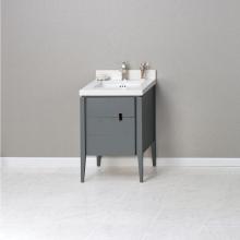 Ronbow 038224-E12 - 24'' Zoe Bathroom Vanity Cabinet Base in Slate Gray