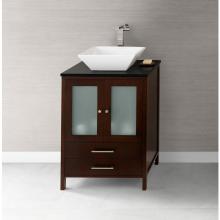 Ronbow 039224-1-H01 - 24'' Juno Bathroom Vanity Cabinet Base in Dark Cherry
