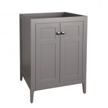 Ronbow 051724-3-F20 - 24'' Briella  Bathroom Vanity Cabinet Base with Tapered Leg in Empire Gray