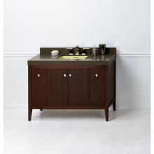 Ronbow 058348-E56 - 48'' Sophie Bathroom Vanity Cabinet Base in American Walnut