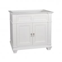 Ronbow 062836-W01 - 36'' Torino Bathroom Vanity Cabinet Base in White