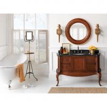 Ronbow 071853-F11 - 53'' Chardonnay Bathroom Vanity Cabinet Base in Colonial Cherry