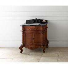 Ronbow 072930-F11 - 30'' Bordeaux Bathroom Vanity Cabinet Base in Colonial Cherry