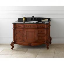 Ronbow 072948-F11 - 48'' Bordeaux Bathroom Vanity Cabinet Base in Colonial Cherry