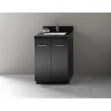 Ronbow 091024-B02 - 24'' Arden Eco-Friendly Bathroom Vanity Cabinet Base in Black