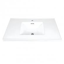 Ronbow 212831-1-WH - 31'' Atrium sinktop single hole