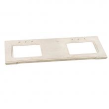 Ronbow 308073-8D-MY - 73'' x 22'' Torino Marble Vanity Top in Cream Beige