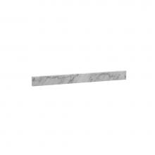 Ronbow 310137-CW - 37'' x 3'' Marble Backsplash in Carrara White