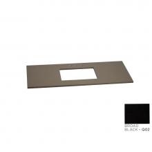 Ronbow 362249-8-Q02 - 49'' x 22'' TechStone™ Vanity Top in Broad Black - 3/4'' Thick