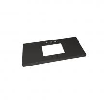 Ronbow 363349-8-Q30 - 49'' x 22'' TechStone™  WideAppeal™Vanity Top in Stone Gray - 2 3/4'&