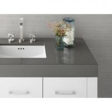 Ronbow 364449-8-Q30 - 48'' x 22'' TechStone™  WideAppeal™ Vanity Top in Stone Gray - 4'&apo