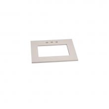 Ronbow 365524-8-Q28 - 24'' x 19'' TechStone™  Vanity Top in Wide White - 3/4'' Thick