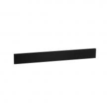 Ronbow 370137-Q02 - 37'' x 3'' TechStone™  Backsplash in Broad Black