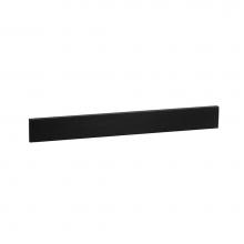 Ronbow 370149-Q02 - 49'' x 3'' TechStone™  Backsplash in Broad Black